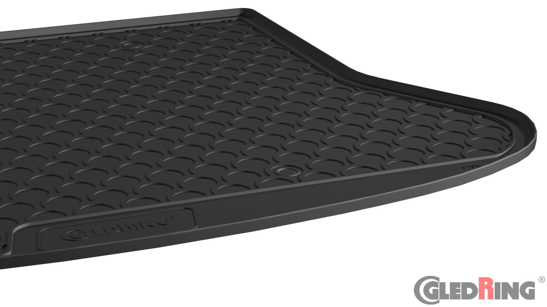 Original Gledring Premium Gummi Kofferraummatte - MERCEDES CLA Shooting Brake 2015->